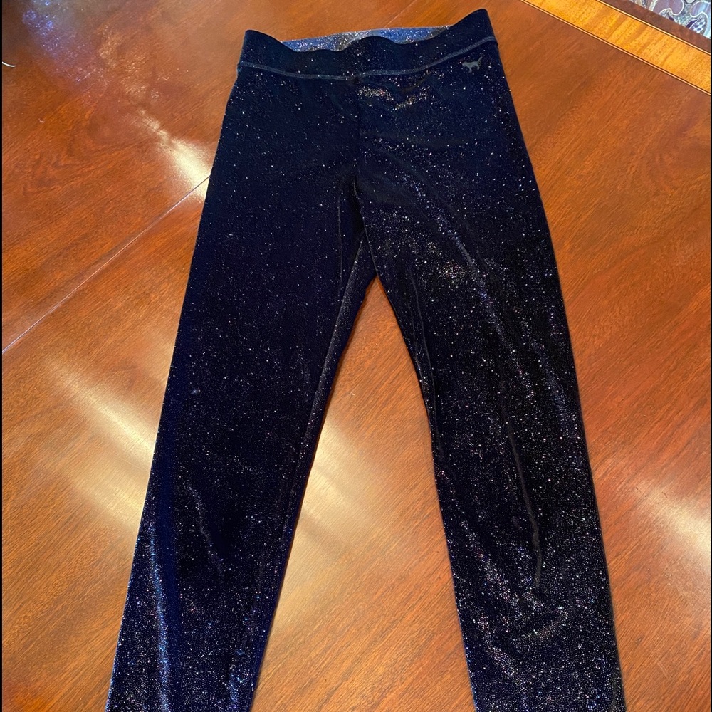 VS Pink Sparkle Leggings